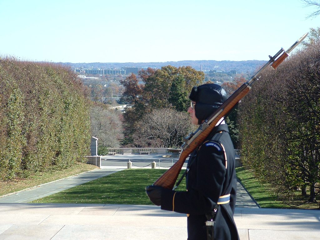 Arlington Cemetery Changing Of The Guard